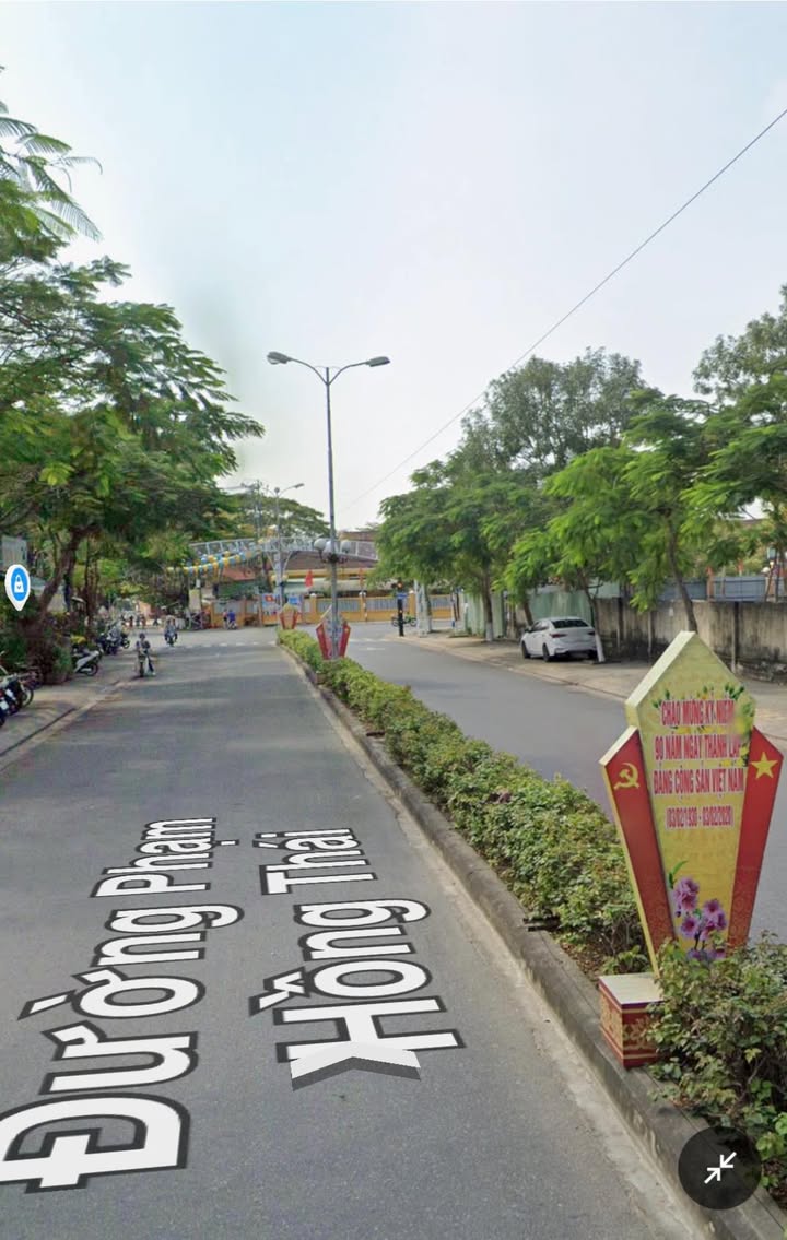 Bán Đất Vàng 100m² Mặt Tiền Phạm Hồng Thái, Hội An - Giá 11 Tỷ