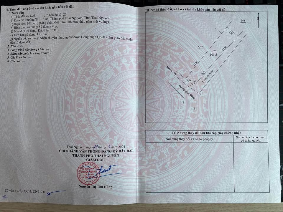 Đất nền Phan Đình Phùng 101m² - Sổ đỏ chính chủ, lô góc 2 mặt tiền!