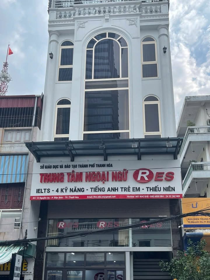 Cho thuê nhà mặt tiền Nguyễn Du, Thanh Hóa - 430m², 3 tầng, kinh doanh đa ngành