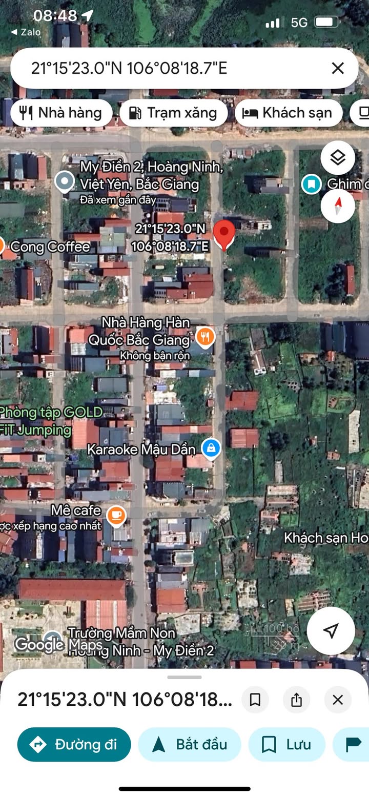 Đất nền My Điền Việt Yên 72m² giá 3.8 tỷ - Sổ đỏ sẵn sàng