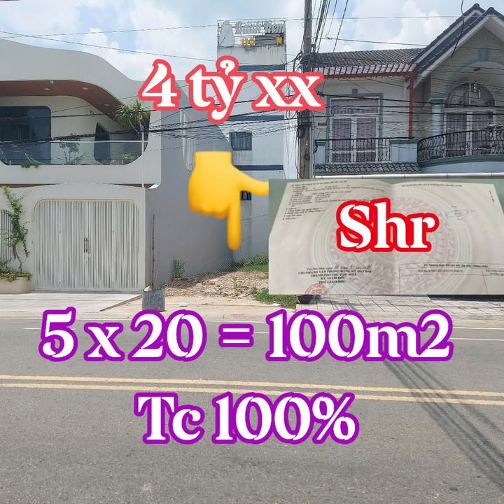 Đất nền Đường số 3, P. Phú Mỹ, TDM 100m² - Sổ hồng sẵn, kinh doanh tốt!