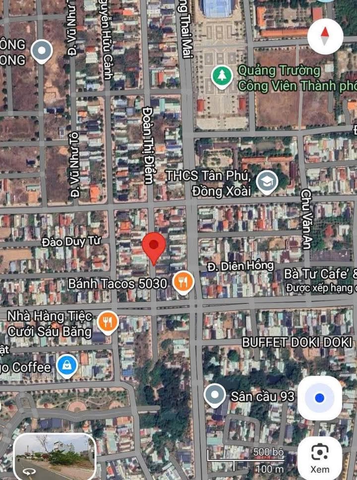 Đất Nền 149m² Đường Đoàn Thị Điểm, Đồng Xoài - Sổ Hồng Sẵn Sàng