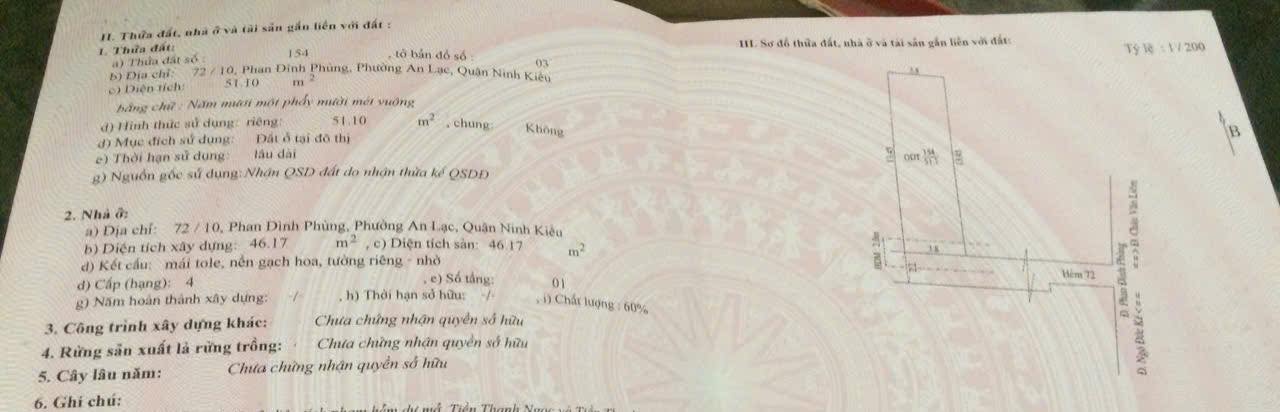 Đất nền Nguyễn An Ninh Cần Thơ 45.6m² - Tiềm năng tăng giá!