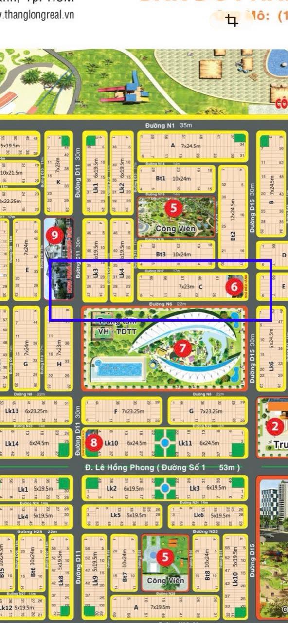 Đất nền Sunflower Nhơn Trạch 161m² - Tiềm năng tăng giá vượt trội!