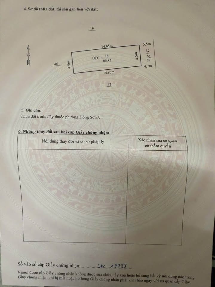 Nhà riêng Phường Đông Hương 67m² - Ô tô vào tận nhà!