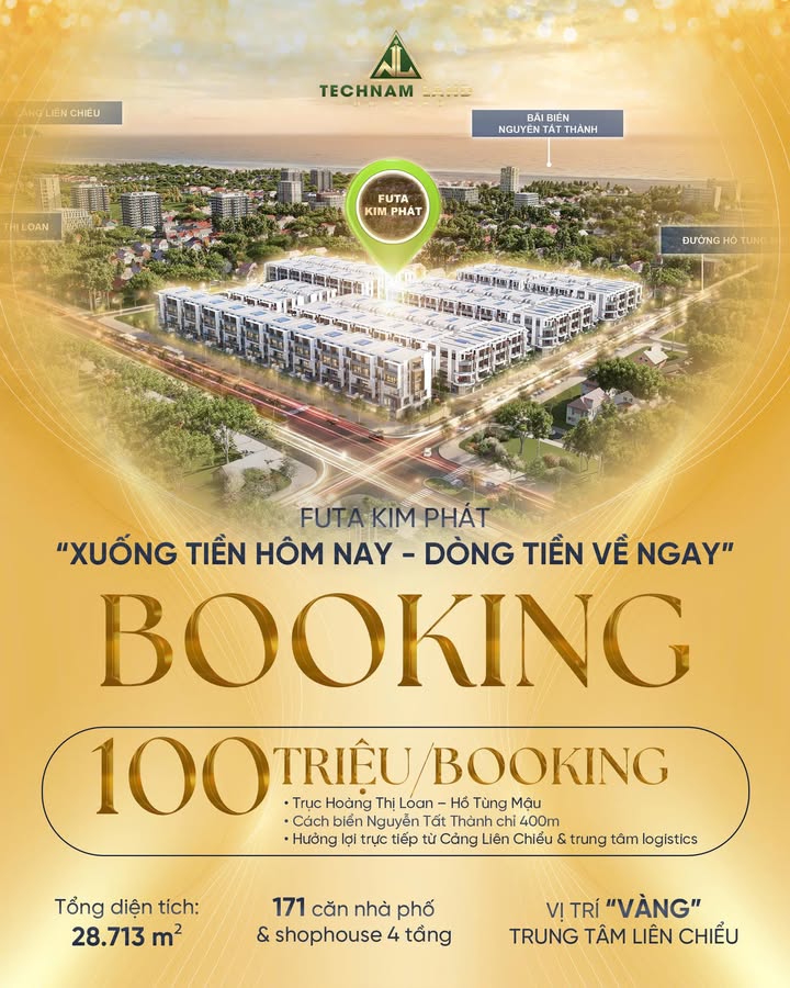 Shophouse FUTA KIM PHÁT Liên Chiểu - Vị trí đắc địa, đầu tư sinh lời!