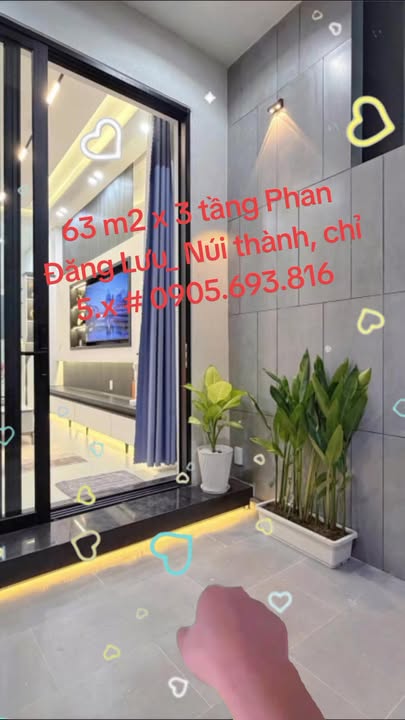 Nhà 3 Tầng Phan Đăng Lưu, Hải Châu 63m² - Sẵn sàng ở ngay!