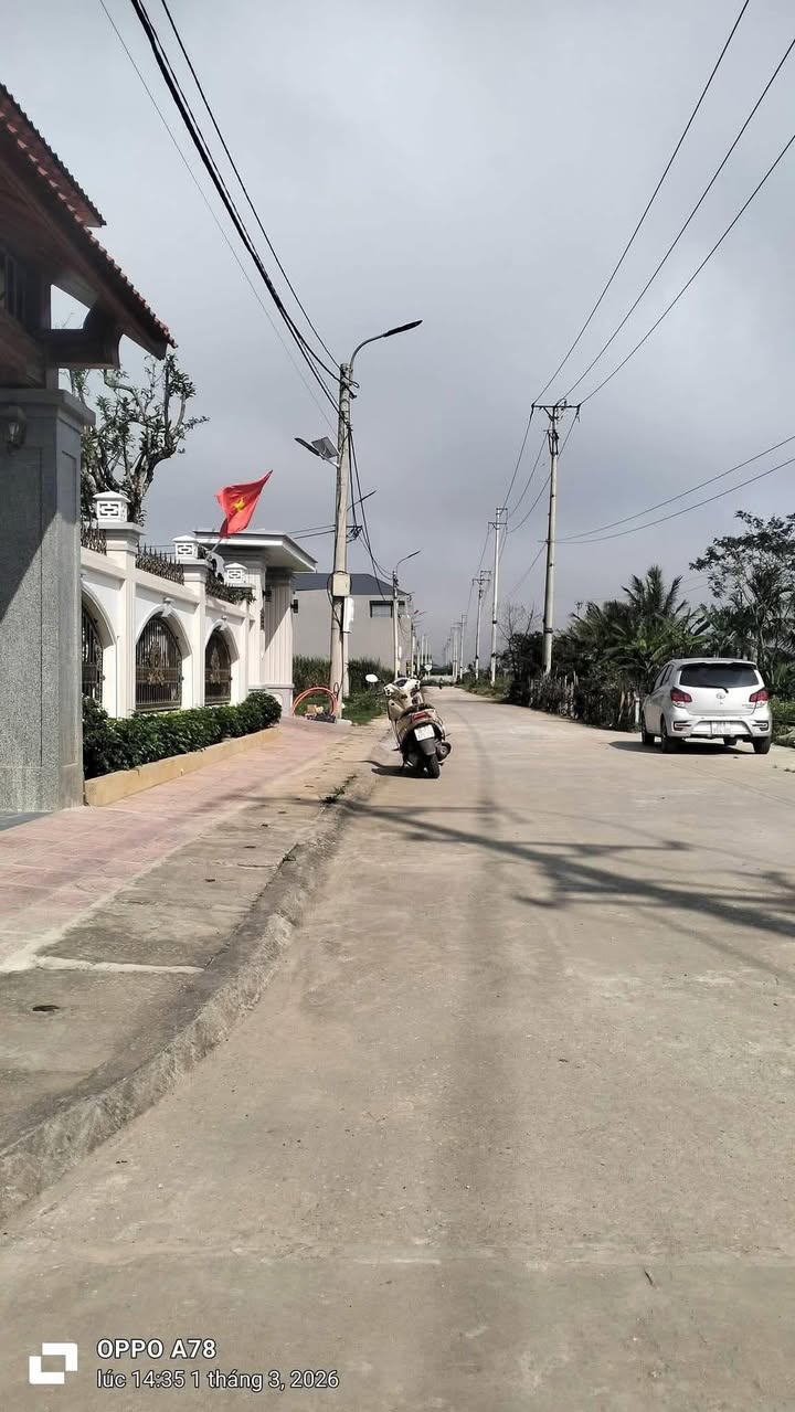 Đất nền Hậu Lộc 132m² - Lô duy nhất gần Chợ Nghè, 1.x tỷ