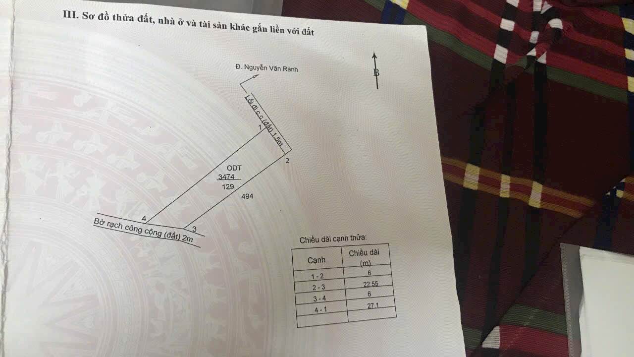 Đất nền Tân An 132m² giá 750 triệu - Sổ đỏ chính chủ!