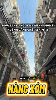 Nhà riêng Huỳnh Văn Nghệ, Gò Vấp 60m² - Ô tô vào tận nhà, sổ đỏ sẵn!