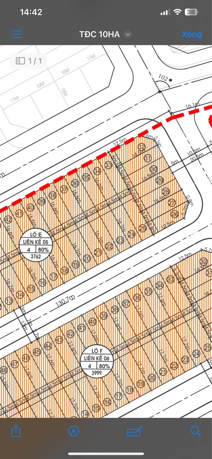 Bán đất TĐC Rạch Dừa, Vũng Tàu 75m² - Sổ sẵn, 7.36 tỷ