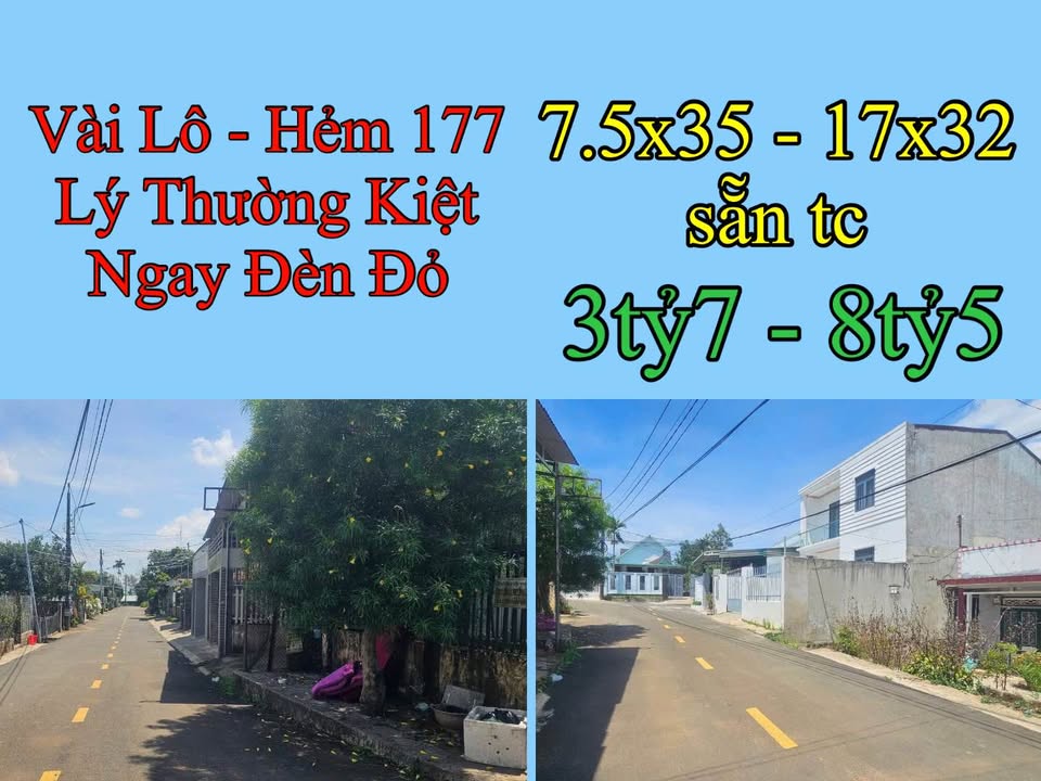 Đất nền Bảo Lộc 544m² Hẻm Lý Thường Kiệt - Sổ đỏ chính chủ