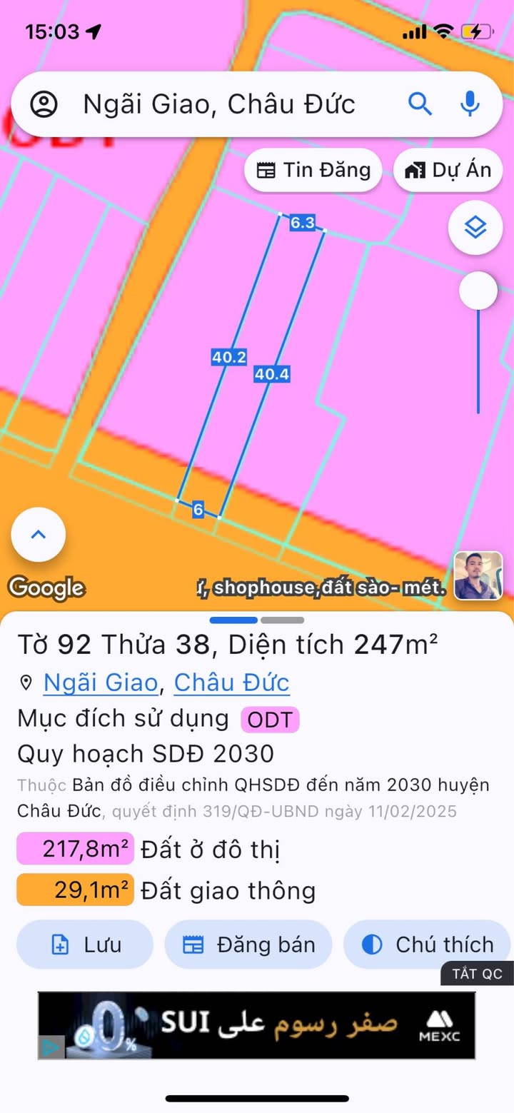 Nhà Mặt Tiền Lê Hồng Phong, Châu Đức - 252m² Kinh Doanh Đắc Lợi 8.4 Tỷ
