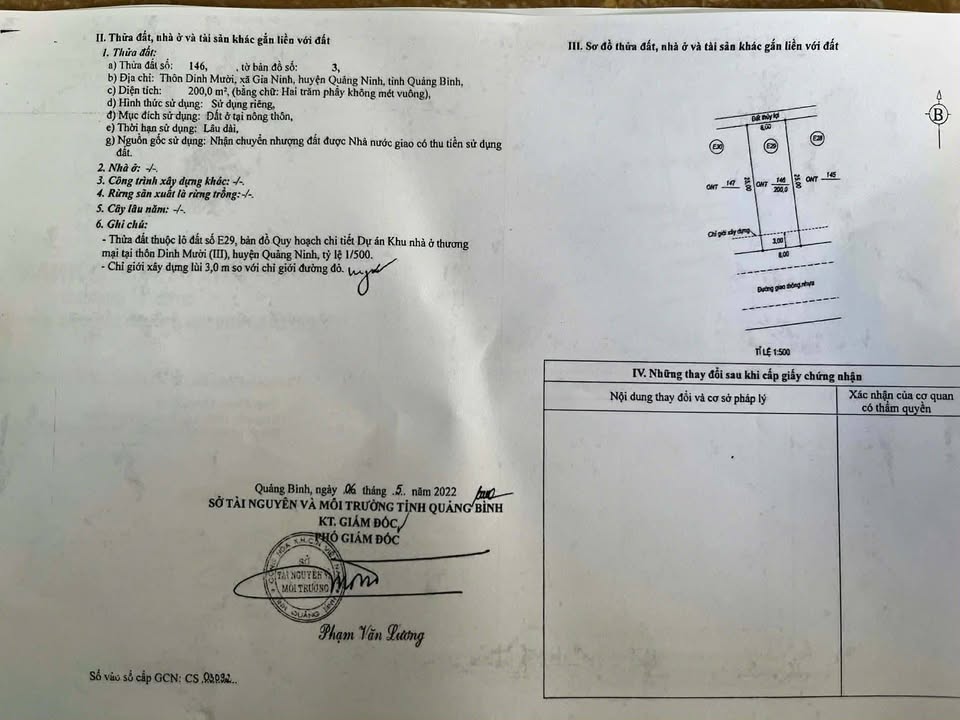 Đất nền Dinh Mười 3 Quảng Bình 200m²-300m² giá từ 1.6 tỷ - Tiềm năng tăng giá!