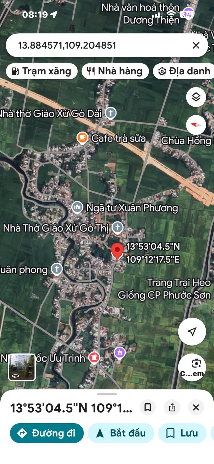 Đất nền Xuân Phương, Tuy Phước 220m² 2 tỷ - Sổ đỏ chính chủ, xây dựng tự do!