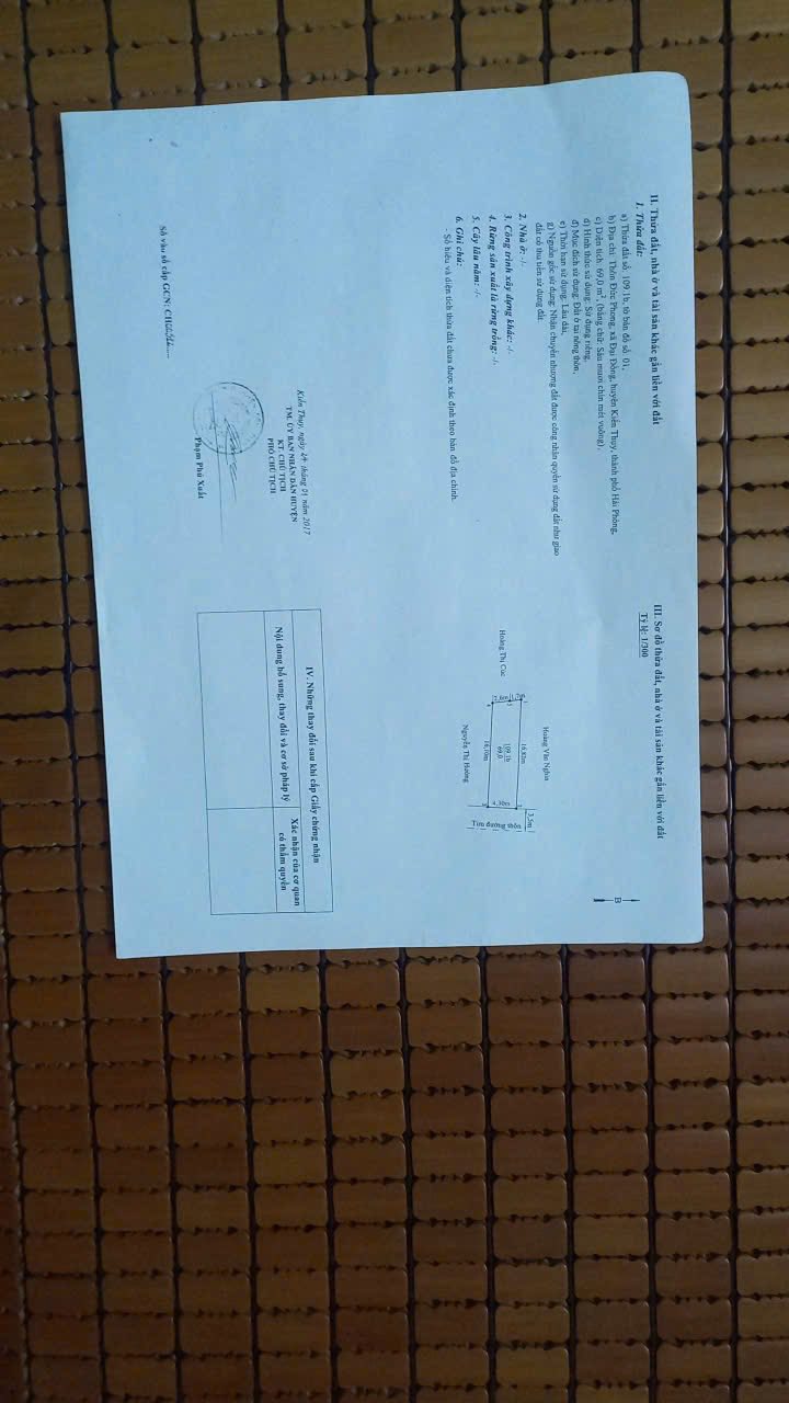 Bán Đất Tặng Nhà 69m² Mặt Đường Nhựa Kiến Thụy, Hải Phòng - Sổ Đỏ Chính Chủ