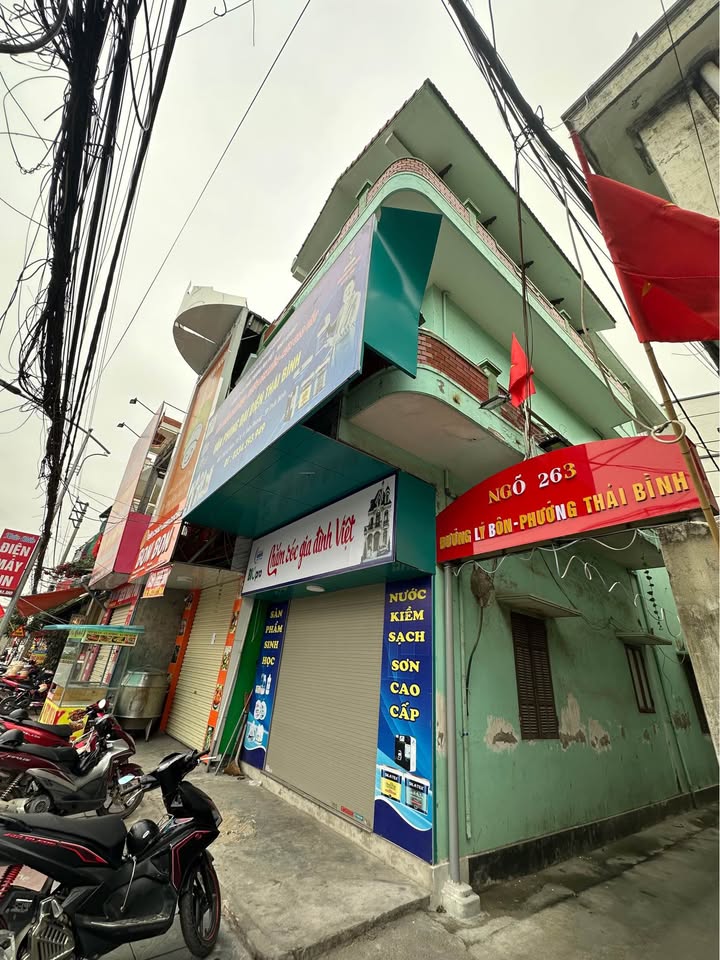 Nhà Mặt Tiền Kinh Doanh Lý Bôn, TP Thái Bình - 62m², 3 Tầng, Căn Góc
