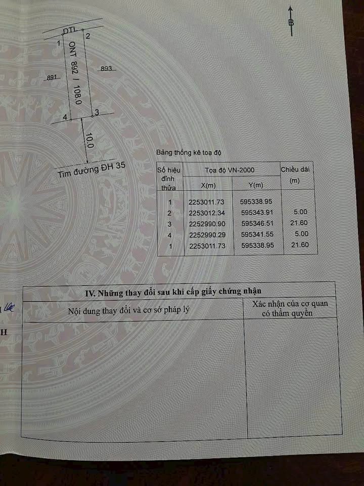 Đất nền Kiến Xương 108m² giá 1 tỷ - Hạ tầng hoàn thiện đường 12m