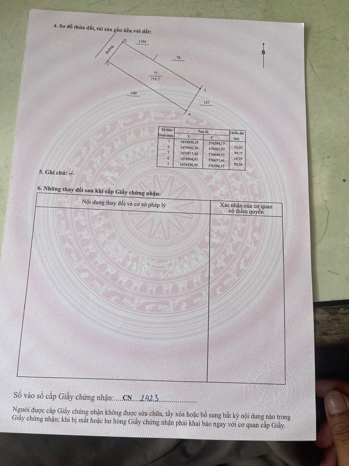 Bán đất Nghĩa Thắng Tư Nghĩa 728m² chỉ 250 triệu - Sổ đỏ chính chủ
