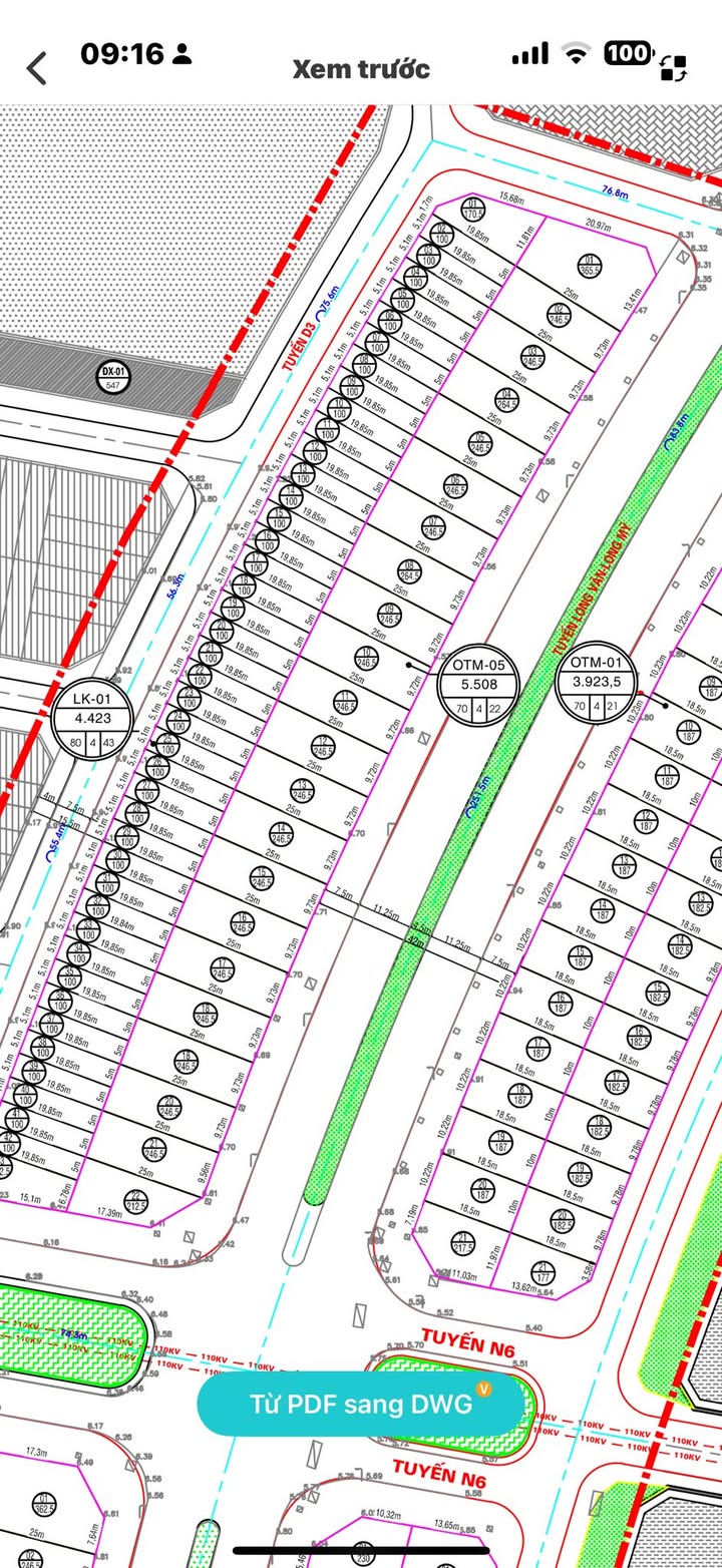 Đất nền Long Vân Quy Nhơn 100m² - Sổ đỏ chính chủ!