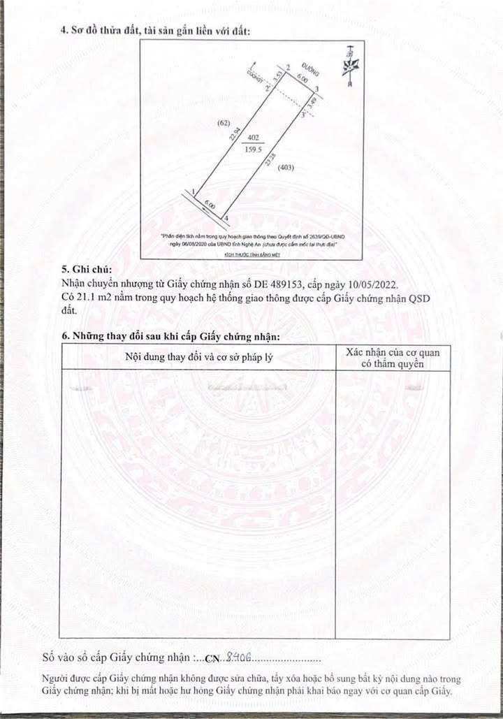 Đất Nền Vinh - 159.5m² Gần Đại học Y CS2, Sẵn Sàng Xây Trọ/Nhà Ở