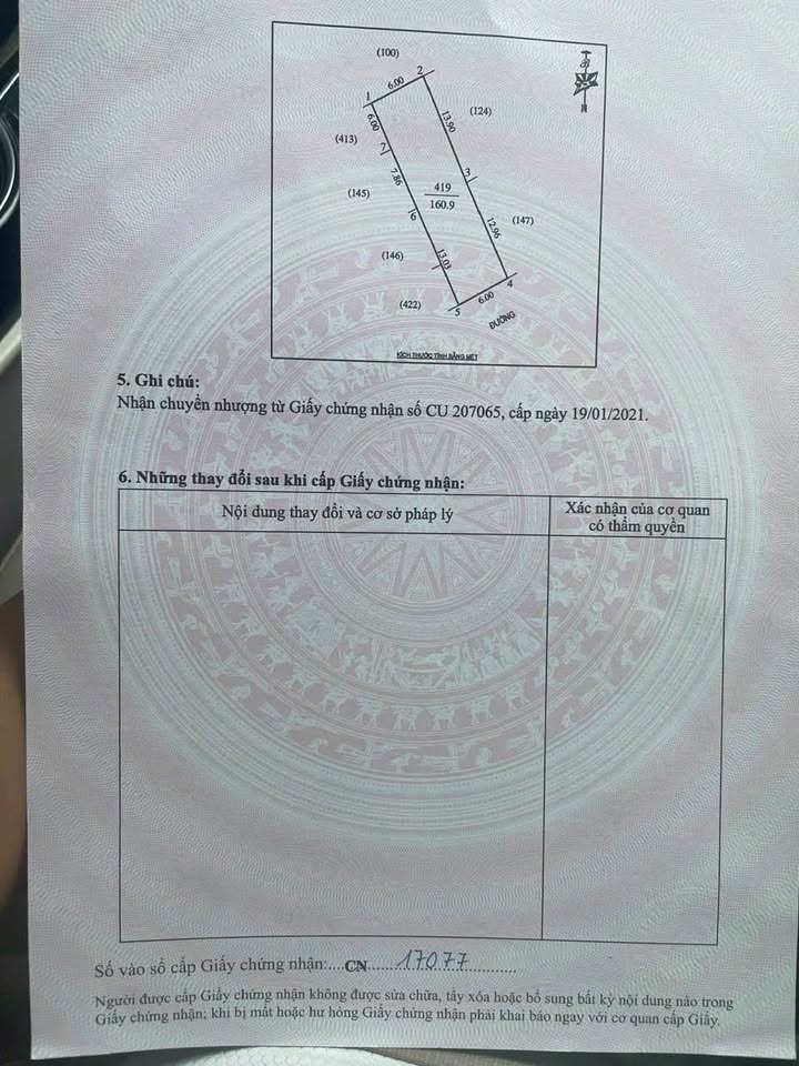 Đất nền Trương Văn Lĩnh, TP Vinh 161m² - Vài bước chân đến Lotte