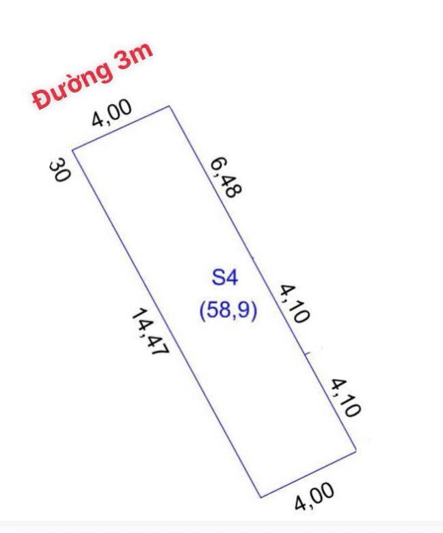 Đất nền Nghi Phú, Vinh 59m² Sổ đỏ Full thổ cư - Giá 2.75 tỷ