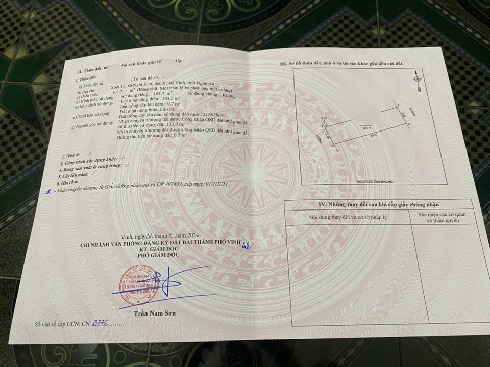 Nhà Nghi Kim, TP Vinh 105m² - Chính chủ bán, sẵn sàng ở!