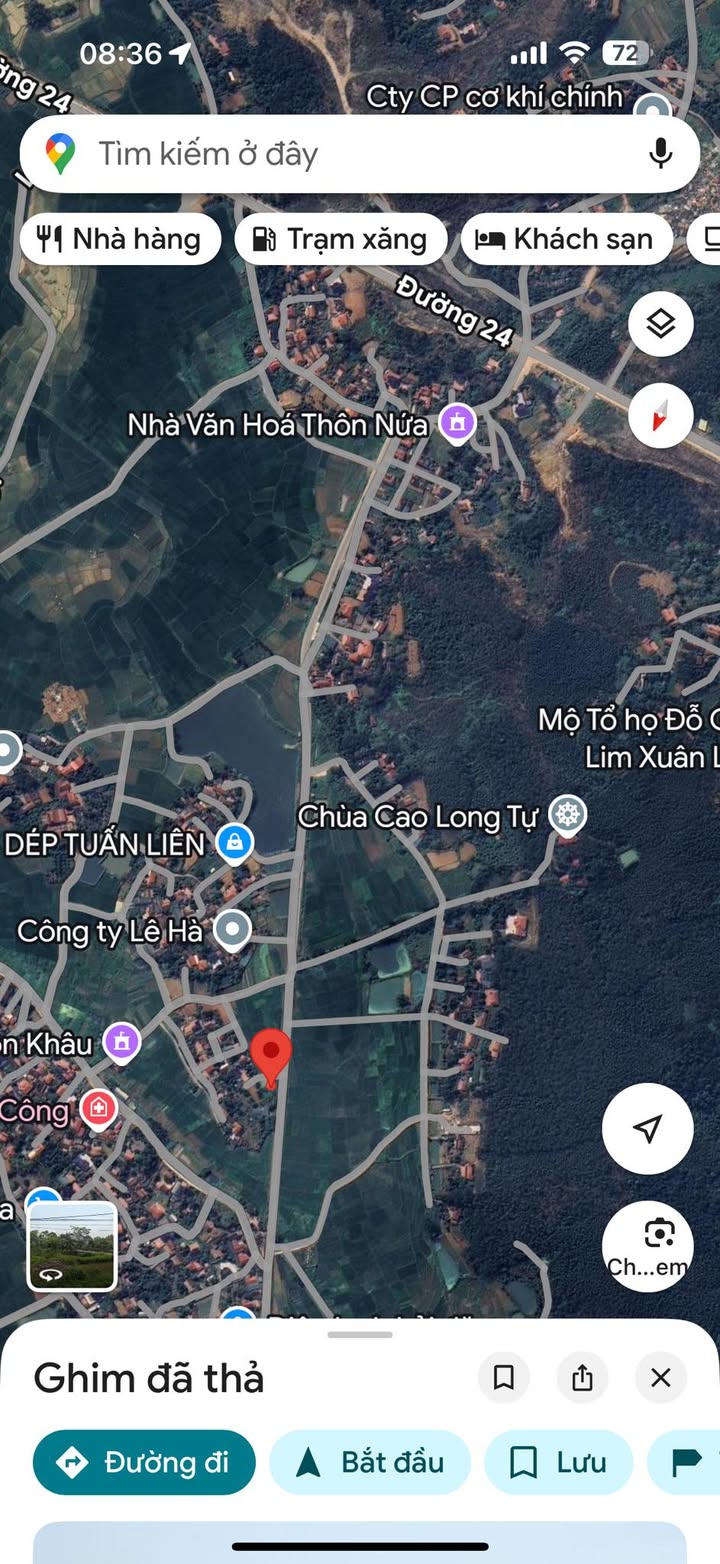 Đất Lập Thạch 200m² Sổ Đỏ - Mặt Tiền 10m Đường Lớn Giá Hơn 2 Tỷ