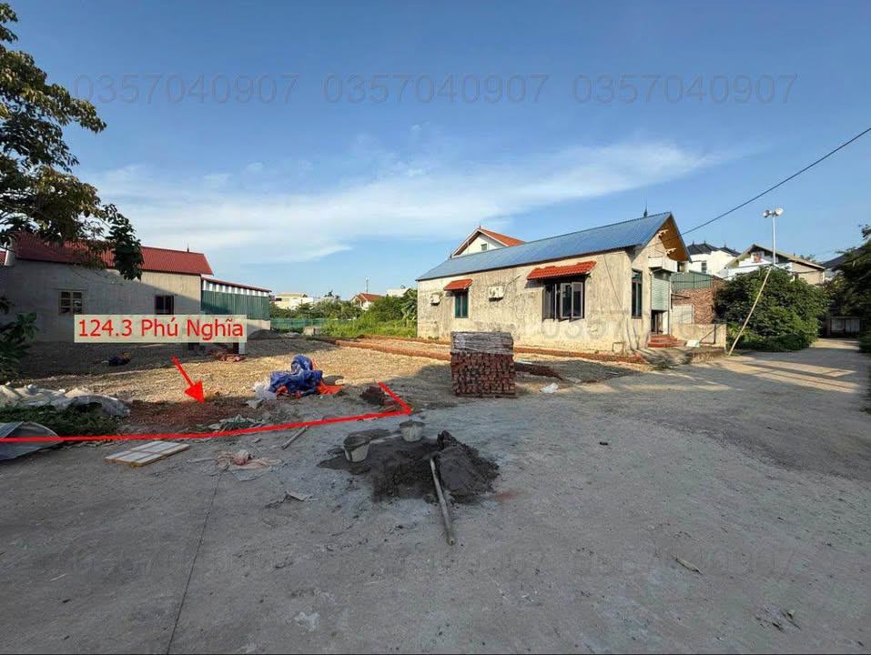 Đất nền Phú Nghĩa, Chương Mỹ 123.4m² - Tiềm năng tăng giá vượt trội!