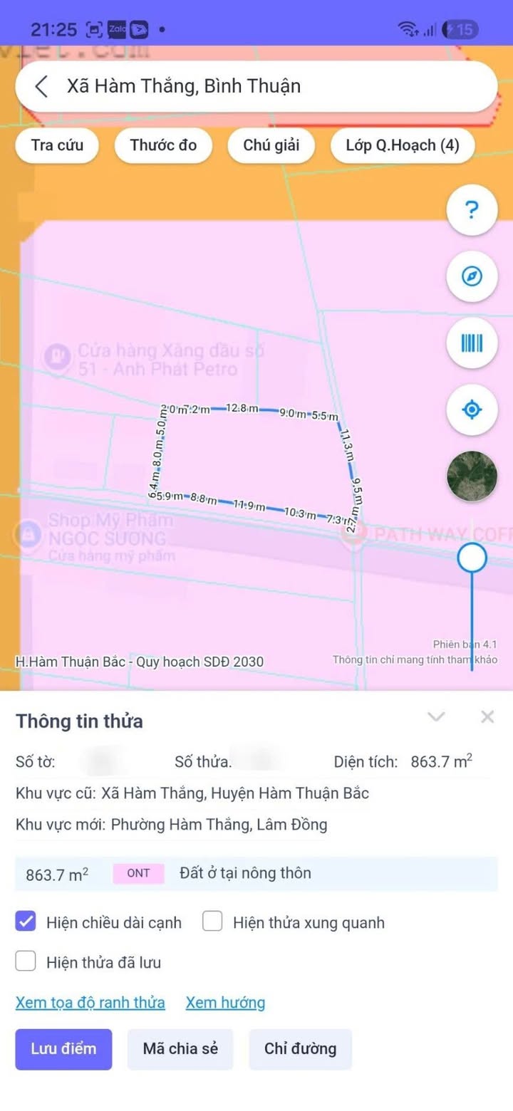 Đất nền Kim Ngọc Phú Hài 858m² 1,95 tỷ - Sổ đỏ chính chủ