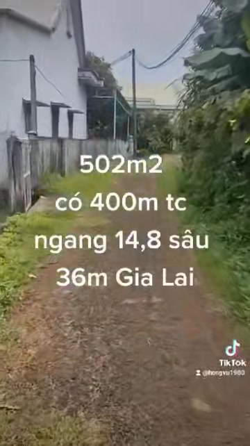 Nhà cấp 4 Chư Prông Gia Lai 505m² - Sổ hồng sẵn, giá chỉ 490 triệu!