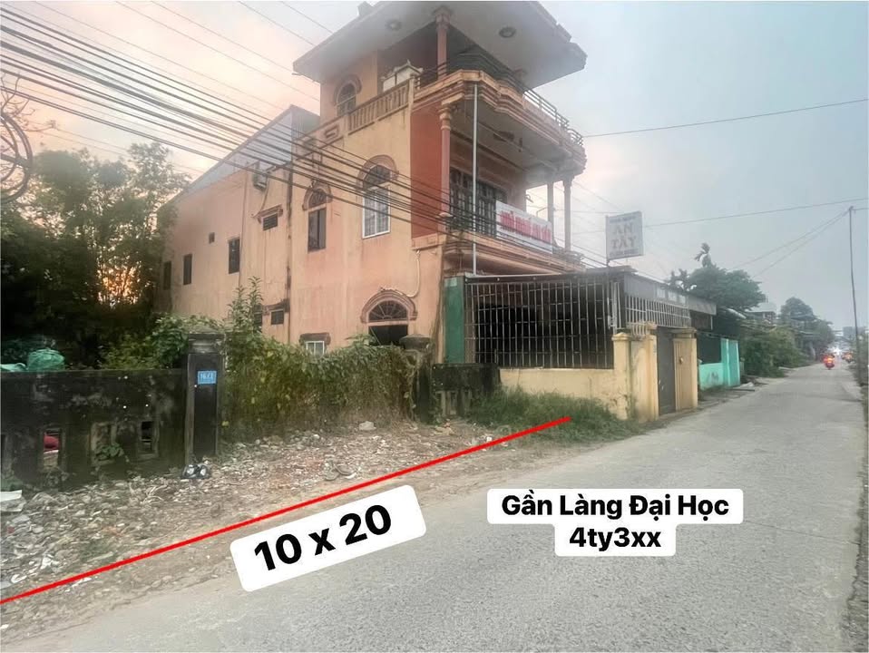Đất Mặt Tiền Dương Thiệu Tước Huế 200m² - Gần Làng Đại Học, KD Sầm Uất