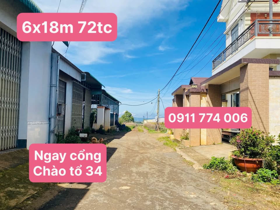 Đất nền Đức Trọng 72m² - Sổ đỏ chính chủ, ô tô vào tận nơi!