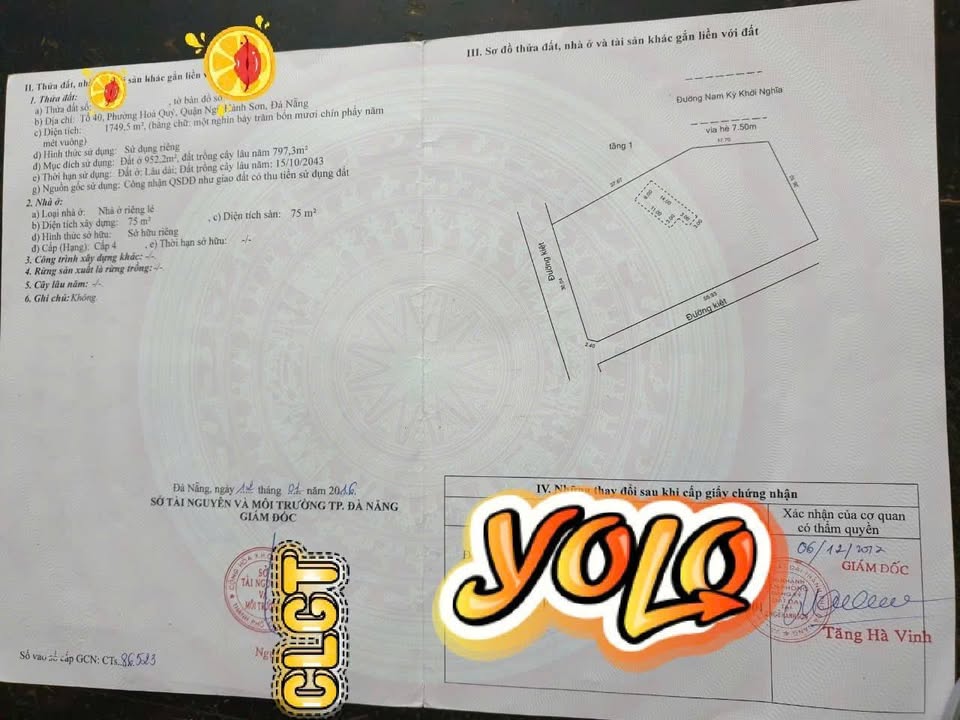 Đất Vàng Mặt Tiền Nam Kỳ Khởi Nghĩa, Ngũ Hành Sơn - 2000m² Giá Tốt