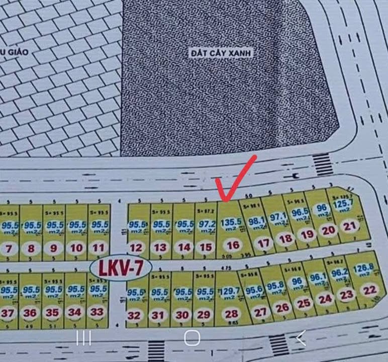 Đất nền Vân Dương, Bắc Ninh 76m² giá 2 tỷ - 2 ô tô tránh