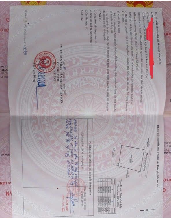 Đất nền Tân Phú, Tân Sơn 1519m² – Tiềm năng tăng giá vượt trội!