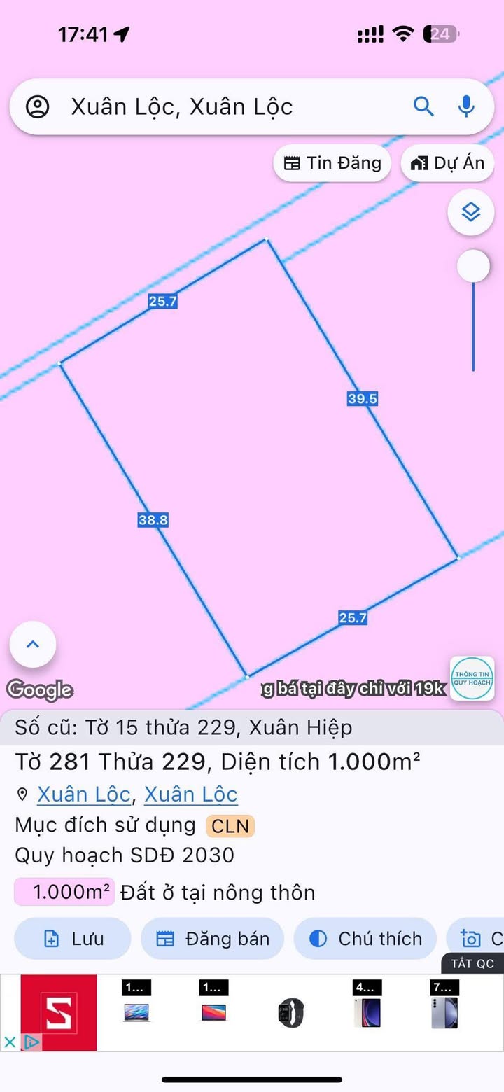 Bán Đất Xuân Hiệp Đồng Nai 360m² Sổ Hồng Riêng - Giá Tốt 2 Tỷ