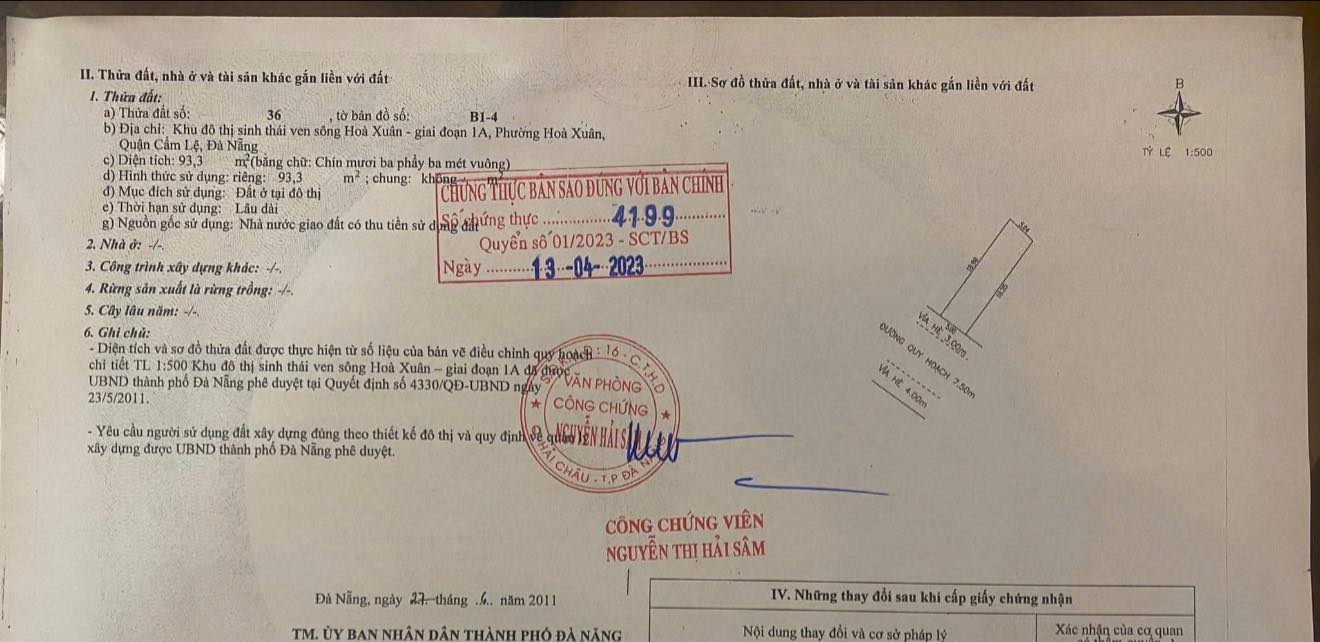 Nhà riêng Đà Nẵng 93m² 7 tỷ - Sẵn sàng ở ngay!