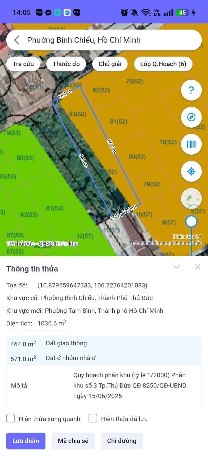 Đất Ngô Chí Quốc Thủ Đức 1031m² - Tiềm năng tăng giá, hẻm xe tải thông!