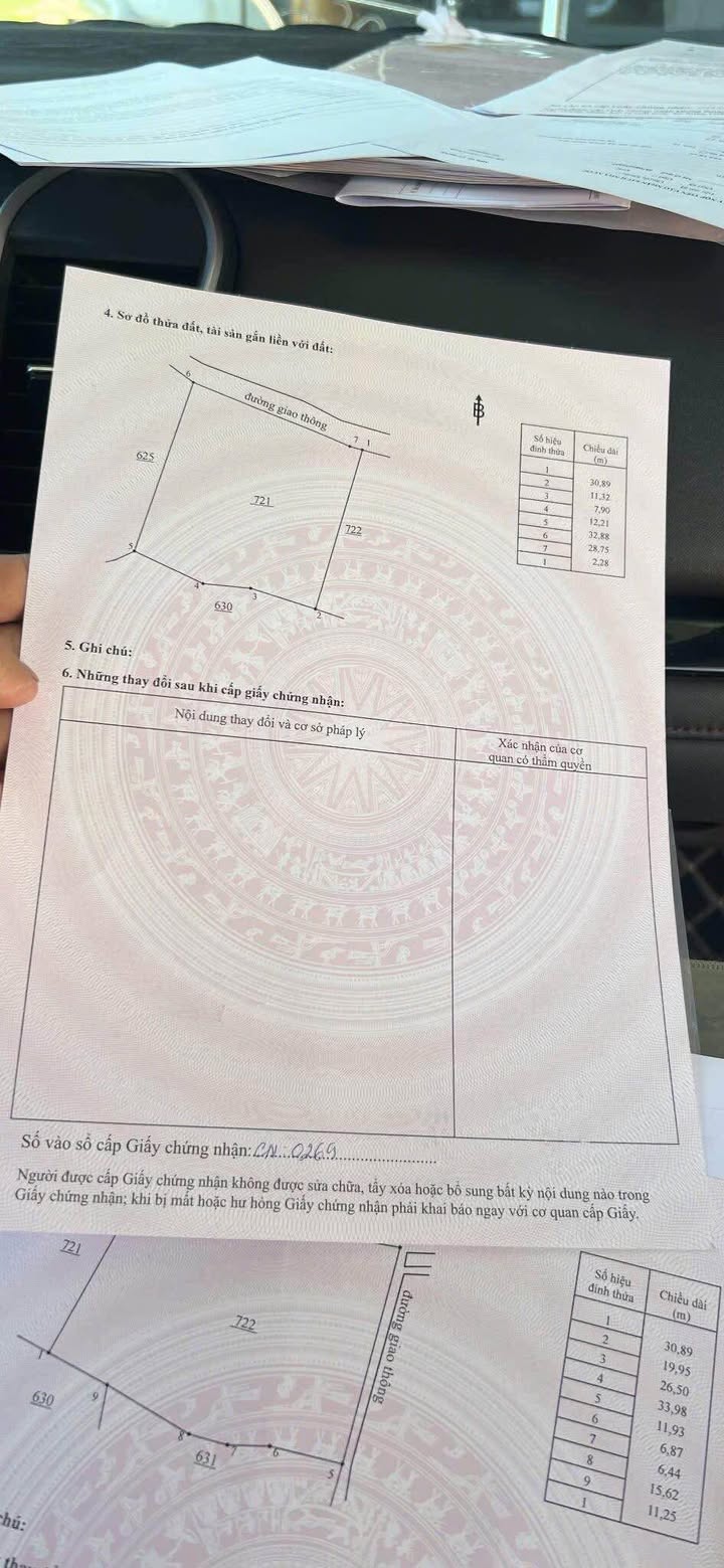 Đất nền 990m² sổ hồng sẵn Phú Thịnh - Tân Phú, giá 400 triệu