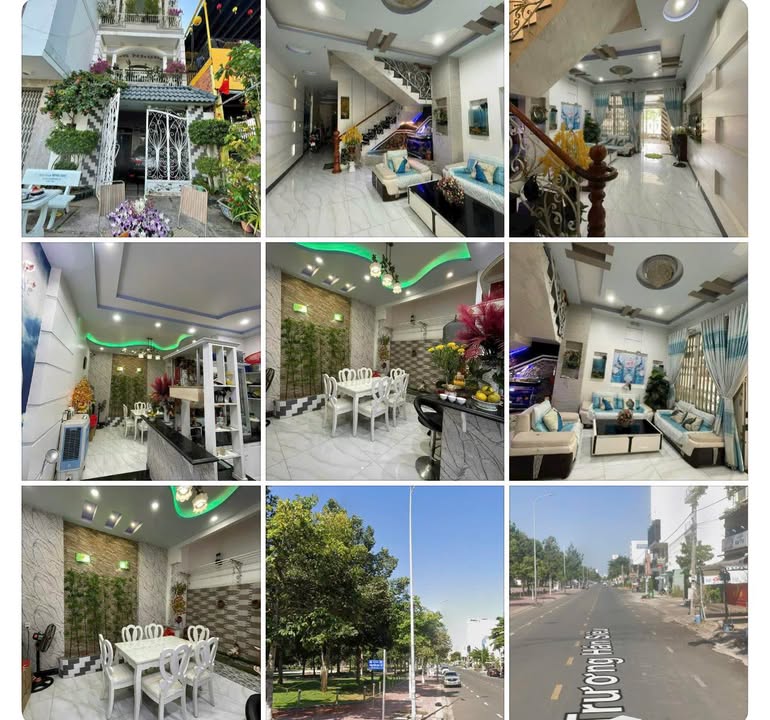 Nhà Mặt Tiền Kinh Doanh Trương Hán Siêu, Phan Thiết - 100m², Đối Diện Công Viên