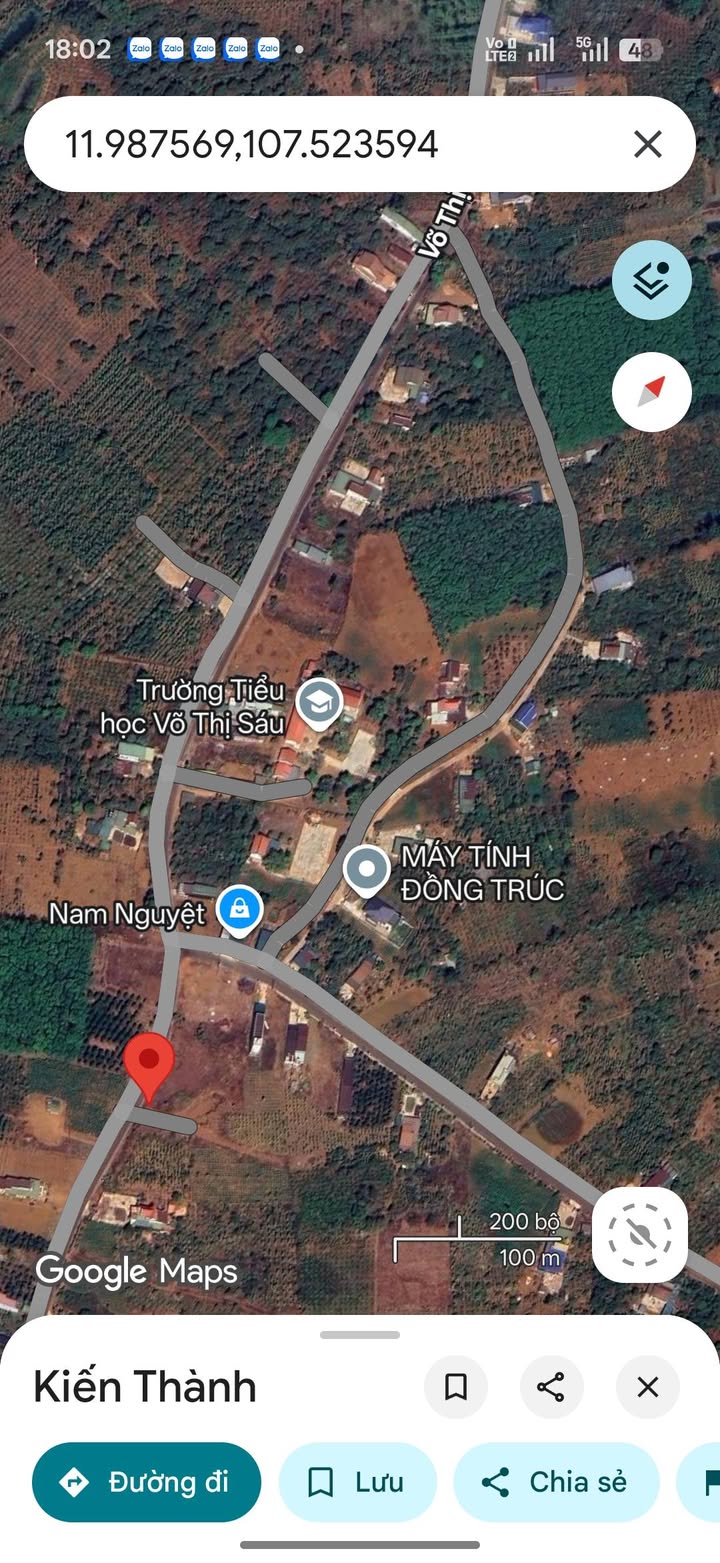 Đất nền Võ Thị Sáu, Kiến Đức 180m² - Sổ đỏ chính chủ!