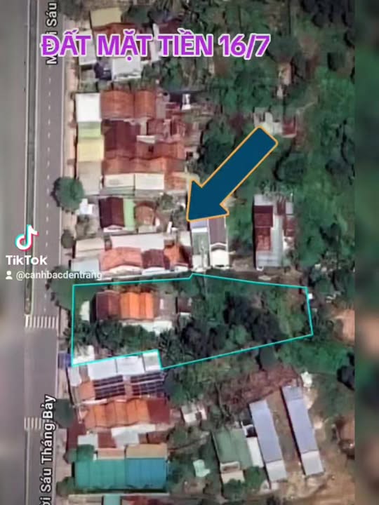 Đất nền Ninh Hòa 1254m² - Sổ hồng chính chủ, mặt tiền 16/7