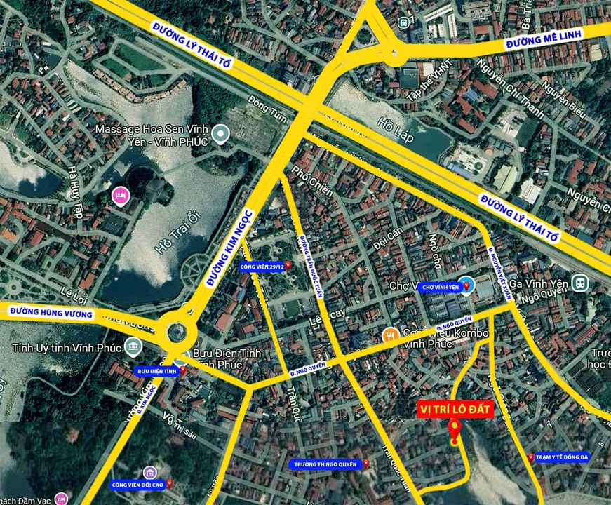 Đất nền Phường Vĩnh Phúc Việt Trì 101.7m² – Sổ đỏ chính chủ, view hồ!