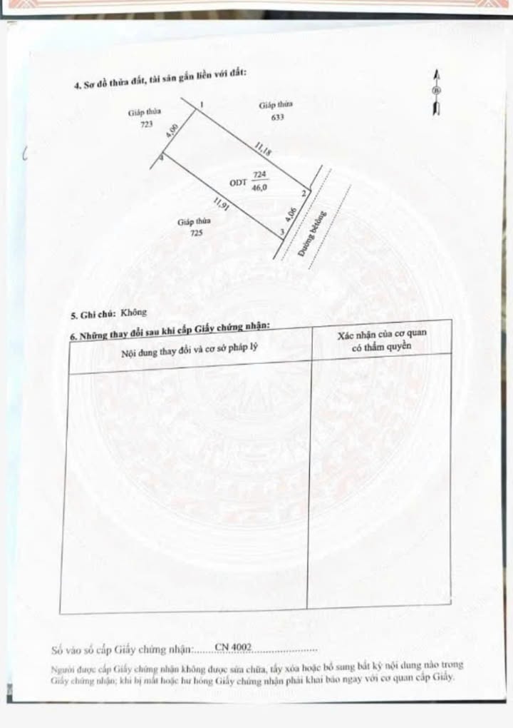 Đất nền Mỹ Hòa Long Xuyên 46m² - Sổ đỏ chính chủ, ô tô vào tận nơi!