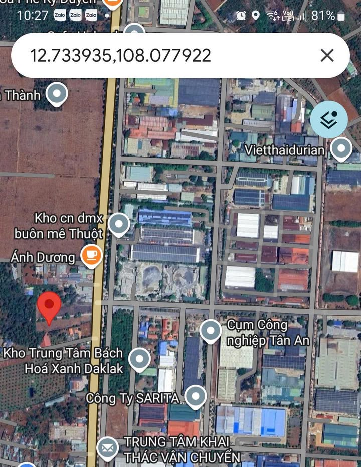 Đất Nền Vị Trí Vàng Đối Diện KCN Tân An, Buôn Ma Thuột - Sổ Đỏ Sẵn Sàng Giao Dịch