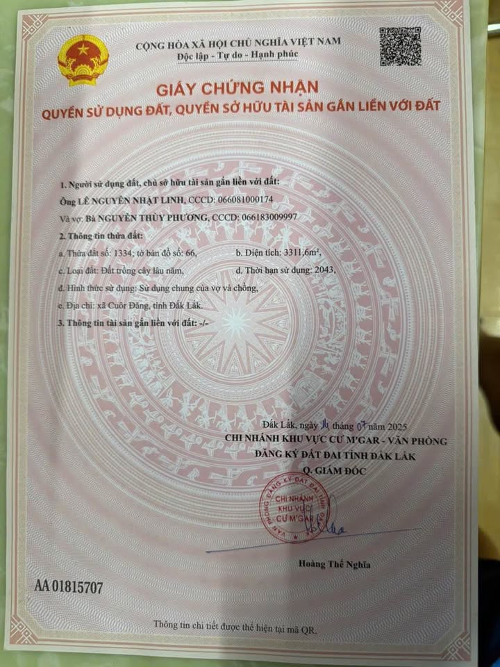 Đất nền Ea Kly 3300m² mặt hồ - Tiềm năng tăng giá vượt trội!