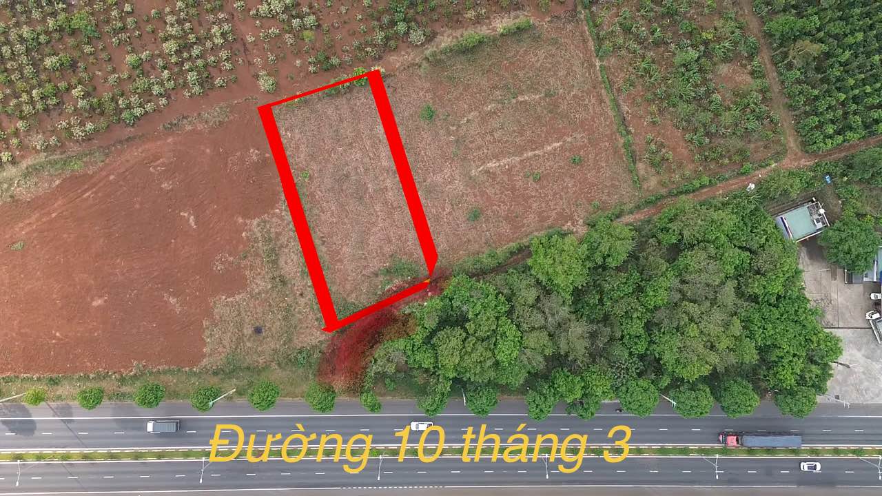 Bán Đất TMDV 1350m² Mặt Tiền Đường 10/3, Buôn Ma Thuột - Giá 3.9 Tỷ