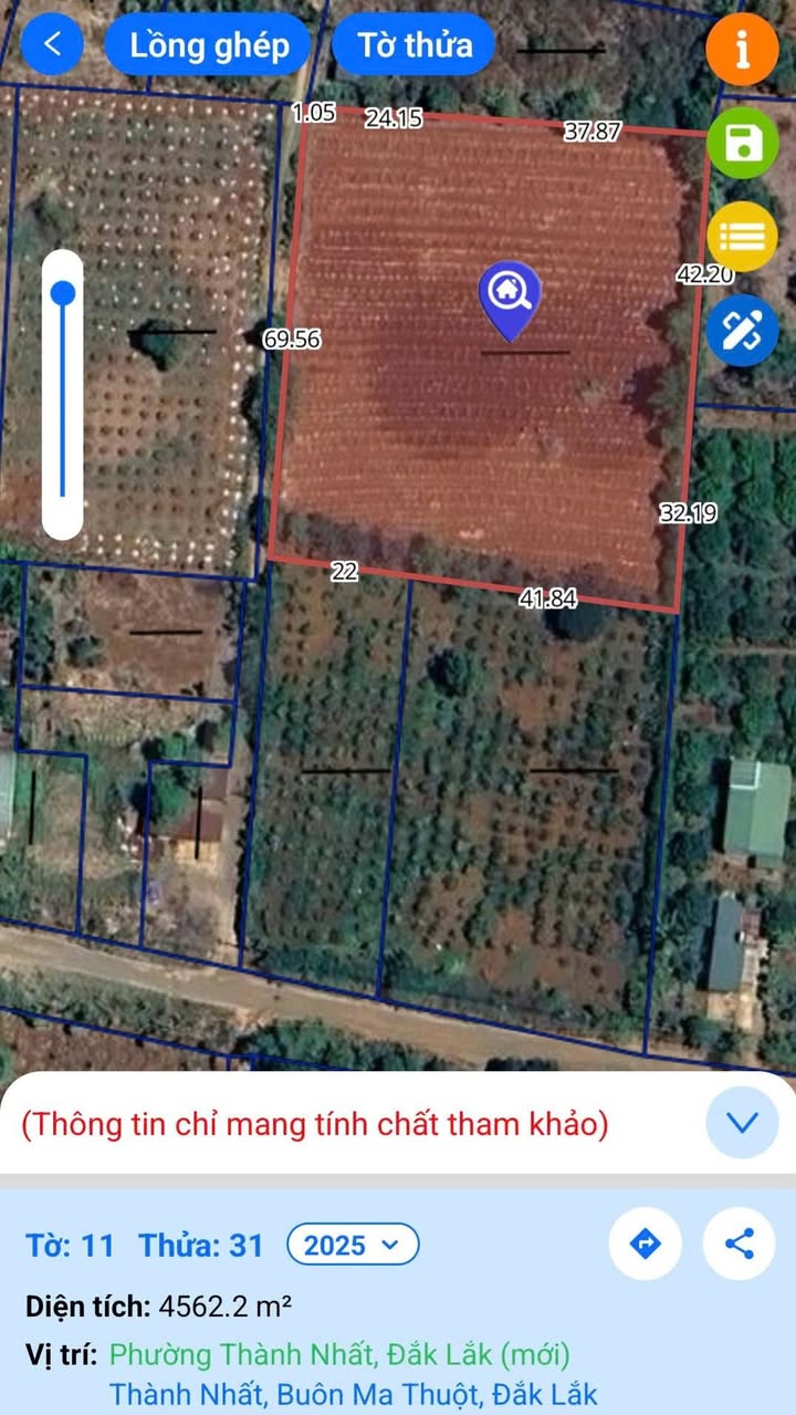 Đất vuông vắn 4500m² Đ. Nguyễn Thị Định, BMT - Giá 4.3 tỷ